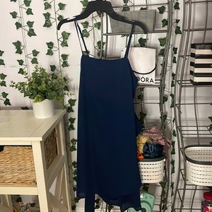 BLUE MINI DRESS ( LUCY IN THE SKY)